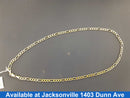 Figaro Chain - Yellow Gold 14k (.585) 19.2 grams 23 inch