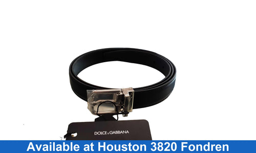 Dolce And Gabanna Belt D&g Black Belt / Buckle