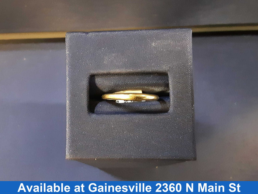 Ring - Wedding Band - Yellow Gold 14k (.585) 1.2 grams Size 6