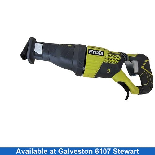 Ryobi Rj1861v Green Cordless Reciprocating Saw