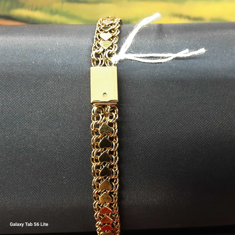 Bracelet - Yellow Gold 14k (.585) 14.5 grams 9 inch