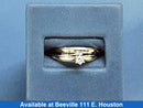 Ring - Wedding Set - Yellow Gold 14k (.585) 4.1 grams Size 8