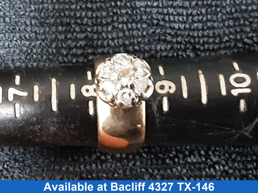 Women's Ring - Yellow Gold 14k (.585) 12.5 grams Size 8.5