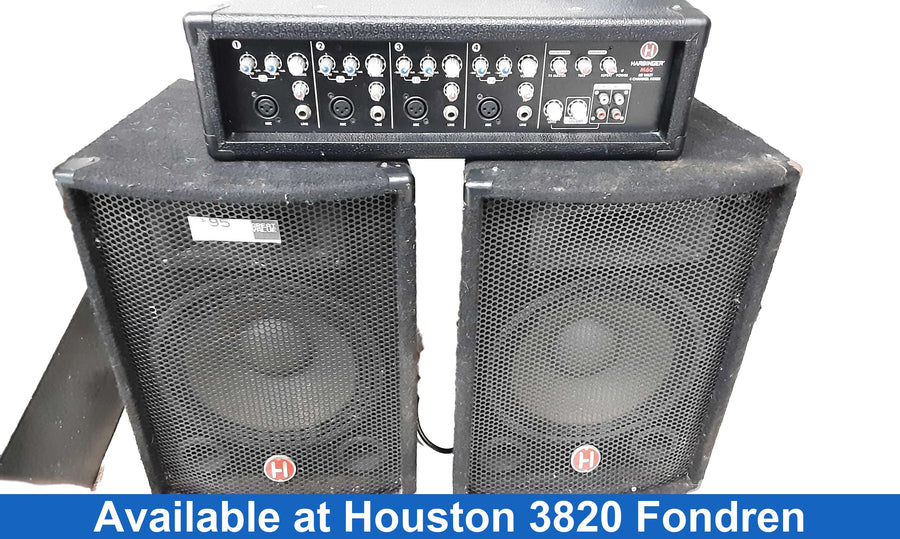 Harbinger M60 Black PA / Band Speaker