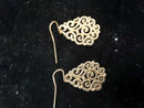 Filigree Earrings - Yellow Gold 14k (.585) 8.4 grams