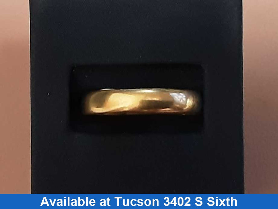 Ring - Wedding Band - Yellow Gold 14k (.585) 3.8 grams Size 10