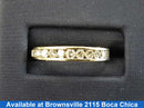 Ring - Wedding Band - Yellow Gold 10k (.417) 2.3 grams Size 8