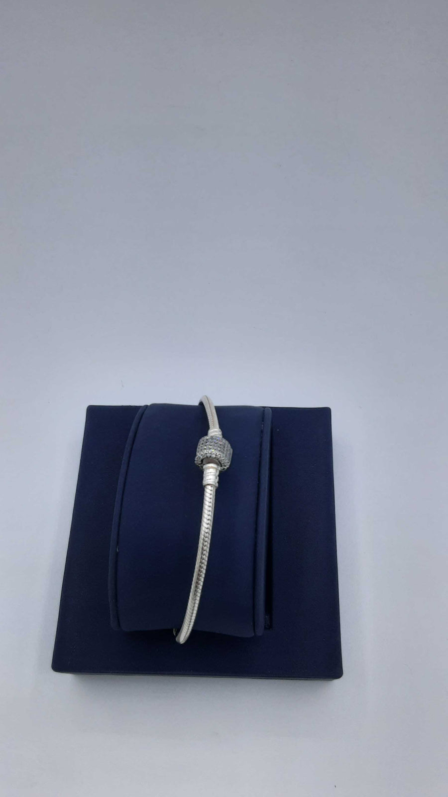 Bangle Bracelet - Silver 17 grams 9 inch