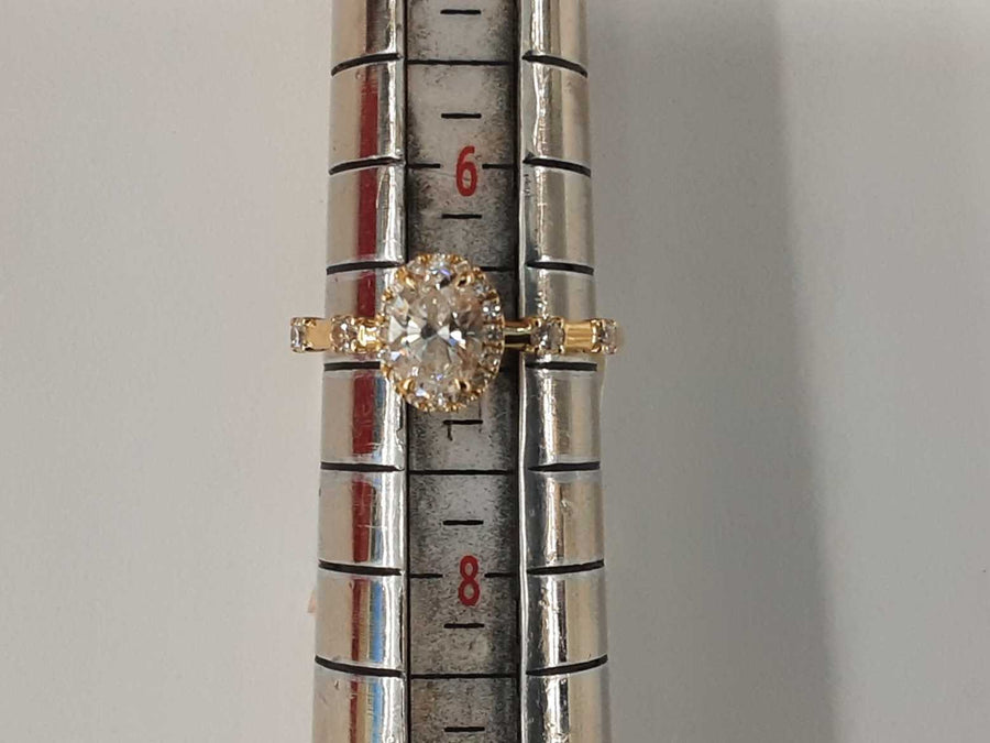 Women's Ring - Yellow Gold 14k (.585) 2.5 grams Size 8