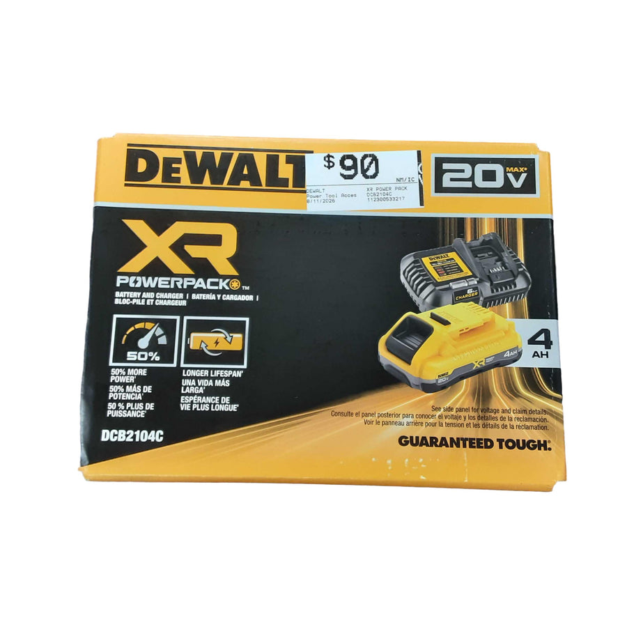Dewalt Xr Power Pack Yellow Power Tool Accessory