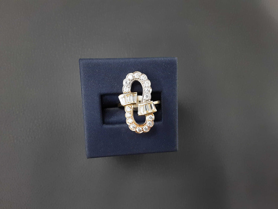 Women's Ring - Yellow Gold 10k (.417) 2.8 grams Size 6.5