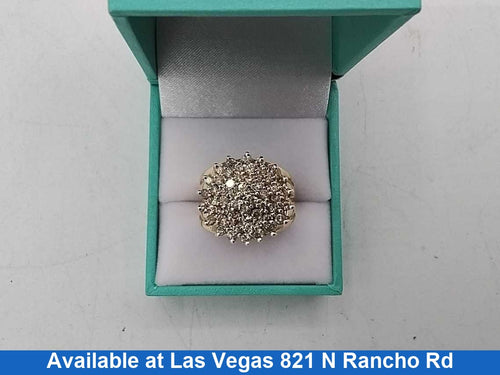Women's Ring - Yellow Gold 14k (.585) 12.1 grams Size 20