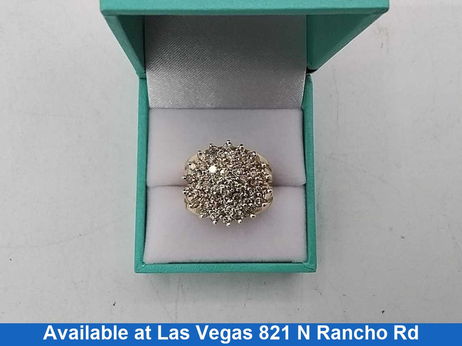 Women's Ring - Yellow Gold 14k (.585) 12.1 grams Size 20