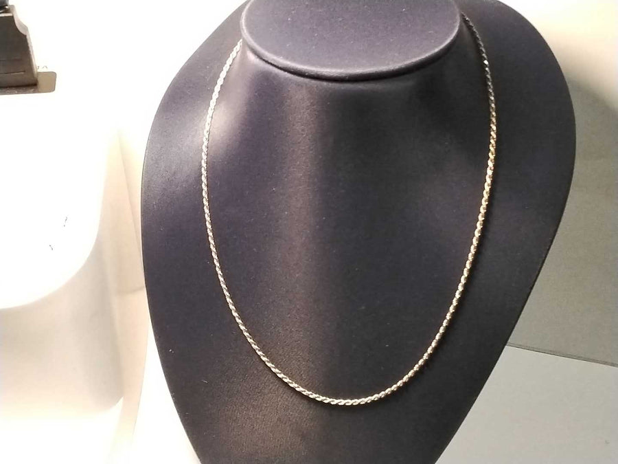 Rope Chain - Silver 3.5 grams 16 inch