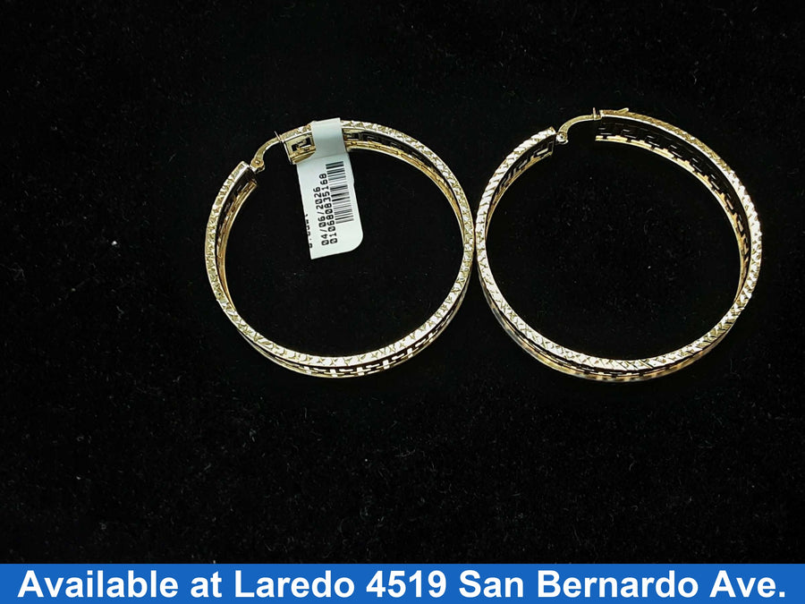 Bangle Earrings - Yellow Gold 10k (.417) 7.2 grams