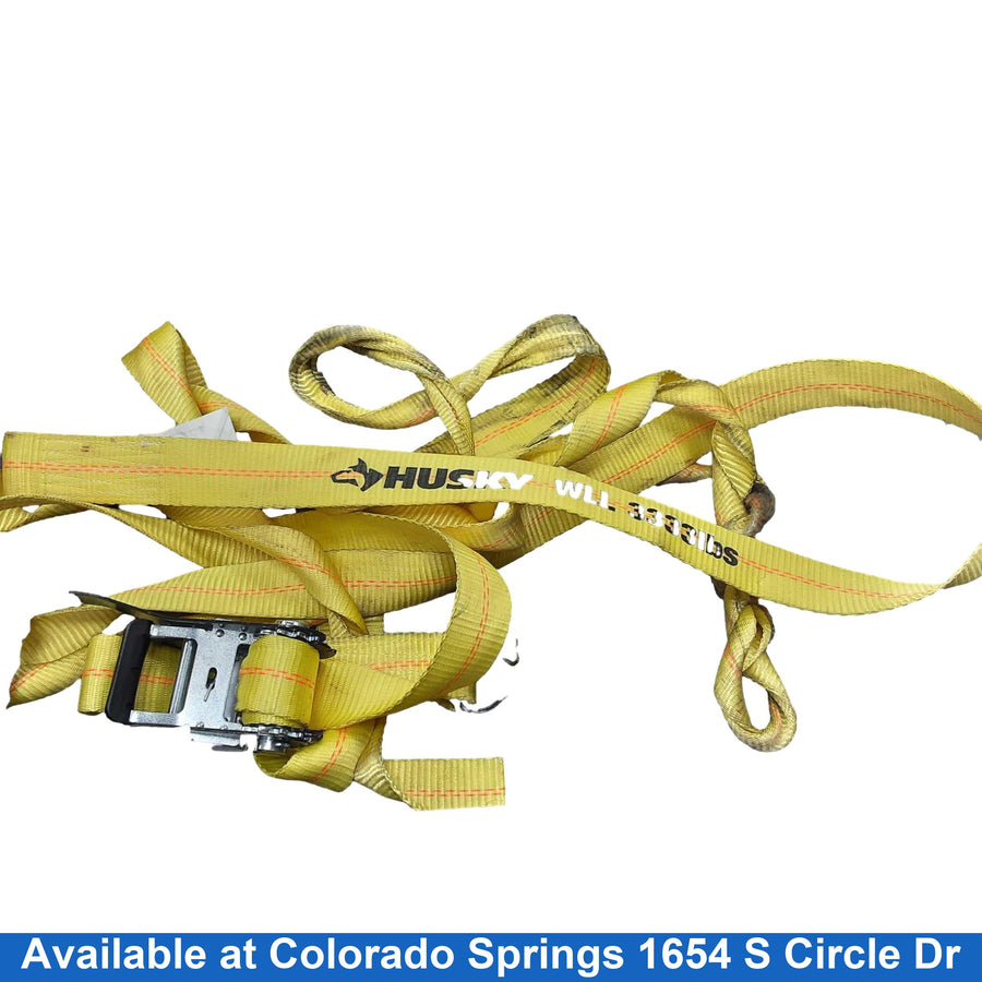 Husky Yellow Tow Strap / Chain
