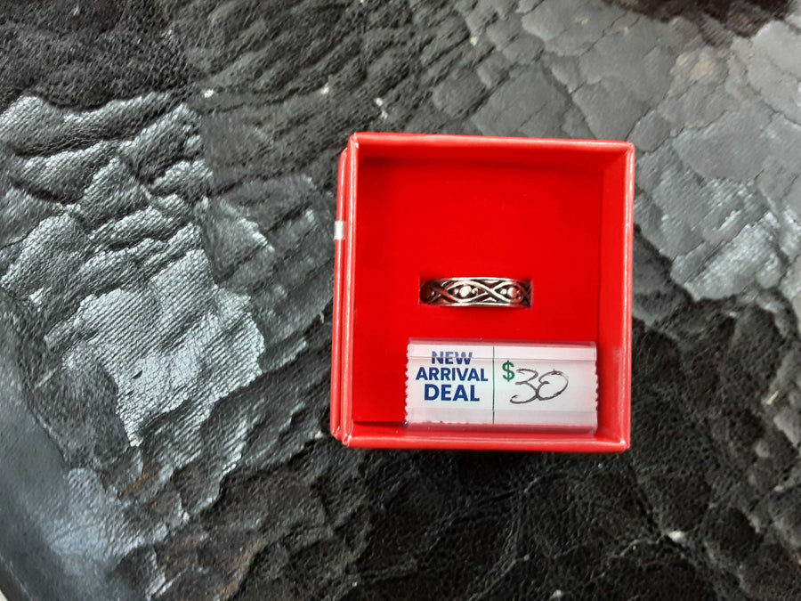 Ring - Wedding Set - Silver 3.1 grams Size 7.5