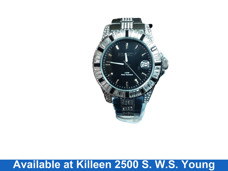 Elgin Vx62 Silver Regular Watch