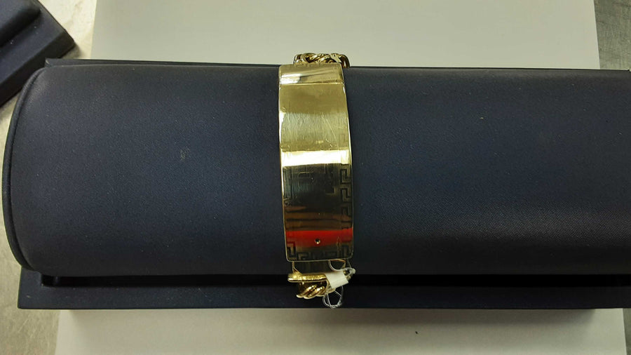 ID Bracelet - Yellow Gold 10k (.417) 55.5 grams 8 inch