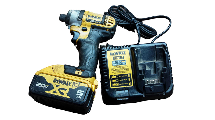 Dewalt Dcf885 Yellow Cordless Impact Drill