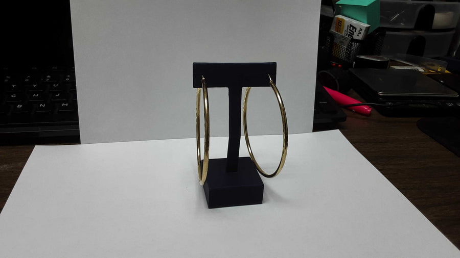 Bangle Earrings - Yellow Gold 14k (.585) 5.6 grams