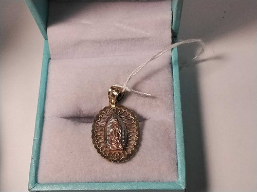 Religious Pendant - Yellow Gold 10k (.417) 1.3 grams