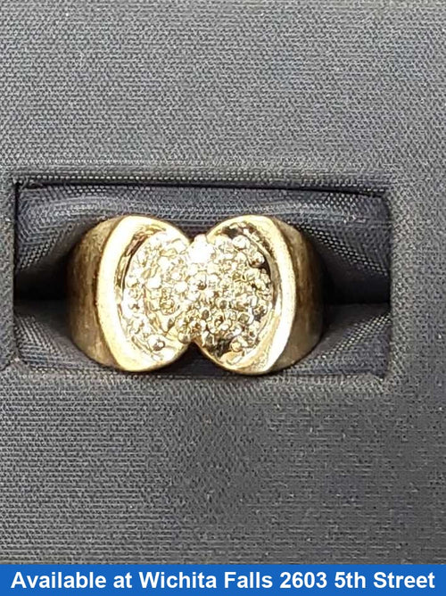 Women's Ring - Yellow Gold 10k (.417) 4.9 grams Size 6