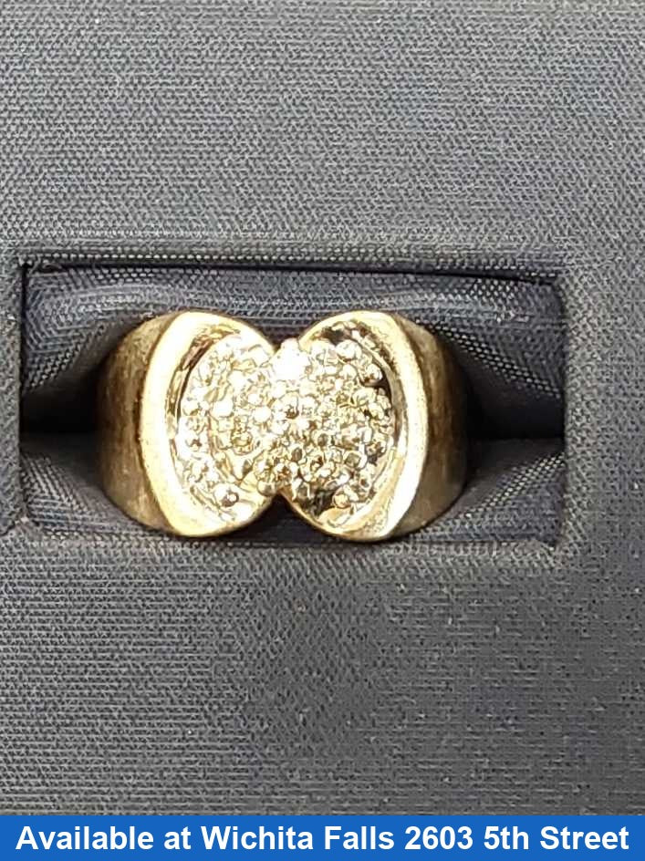 Women's Ring - Yellow Gold 10k (.417) 4.9 grams Size 6