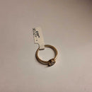 Women's Ring - Solitaire - Yellow Gold 14k (.585) 2.4 grams Size 7.5