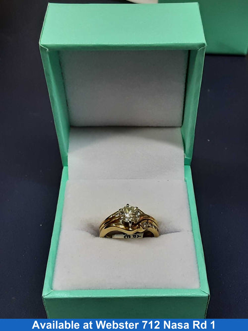 Ring - Wedding Band - Yellow Gold 14k (.585) 4.7 grams Size 7