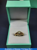 Ring - Wedding Band - Yellow Gold 14k (.585) 4.7 grams Size 7