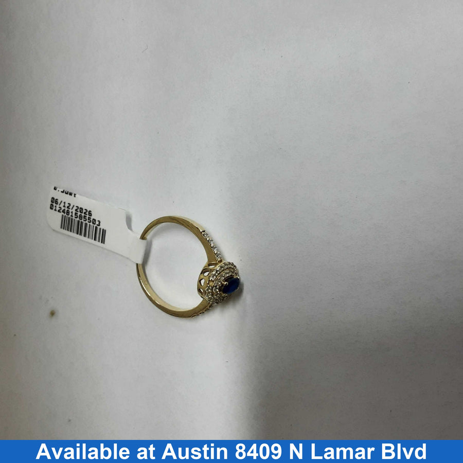 Women's Ring - Yellow Gold 14k (.585) 2 grams Size 7.5