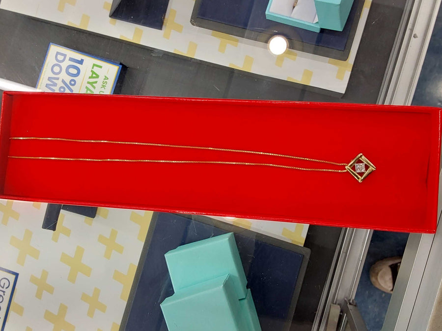 Chain - Yellow Gold 14k (.585) 3.5 grams 9 inch