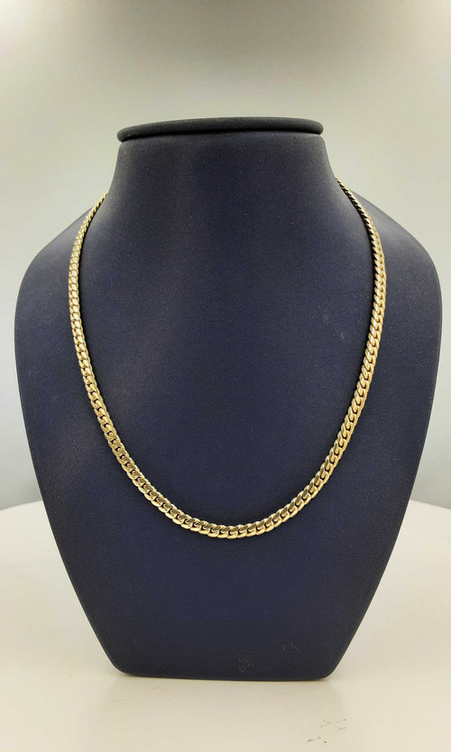 Cuban Link Chain - Yellow Gold 14k (.585) 25.9 grams 20 inch