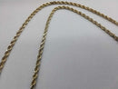 Rope Chain - Yellow Gold 14k (.585) 21.5 grams 24 inch