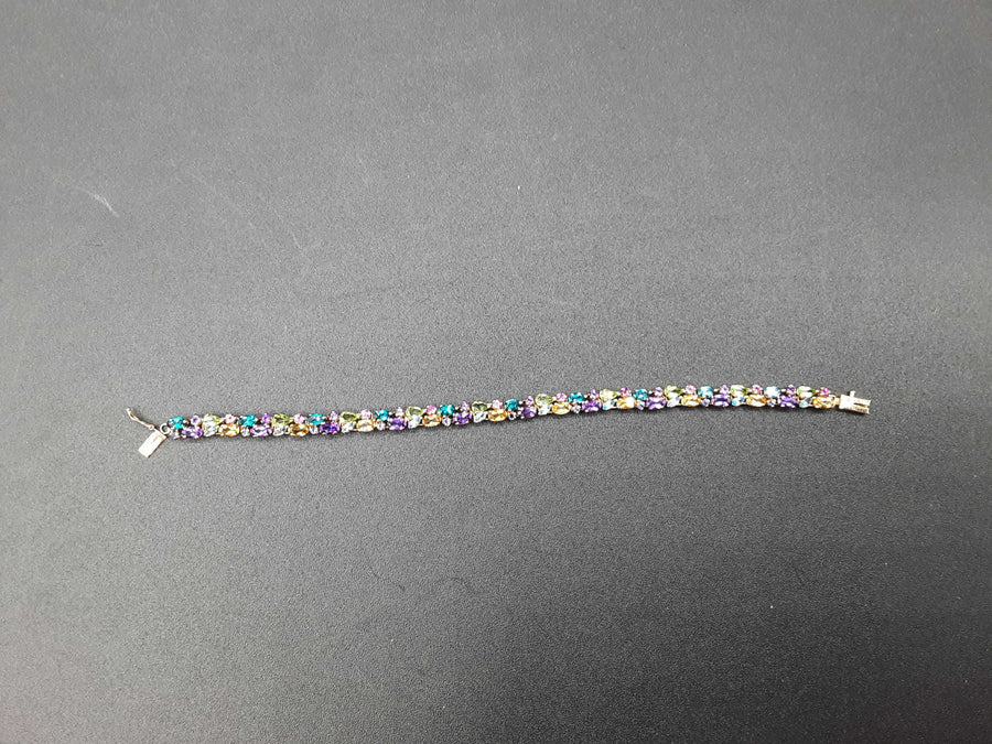 Tennis Bracelet - Yellow Gold 14k (.585) 9.6 grams 7 inch