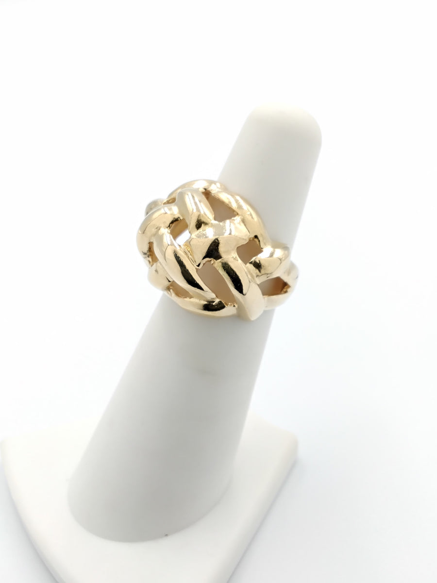 Women's Ring - Yellow Gold 10k (.417) 5.7 grams Size 5