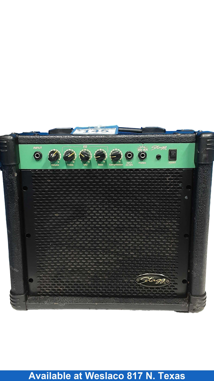Stagg 20 Ba Black Bass Amplifier