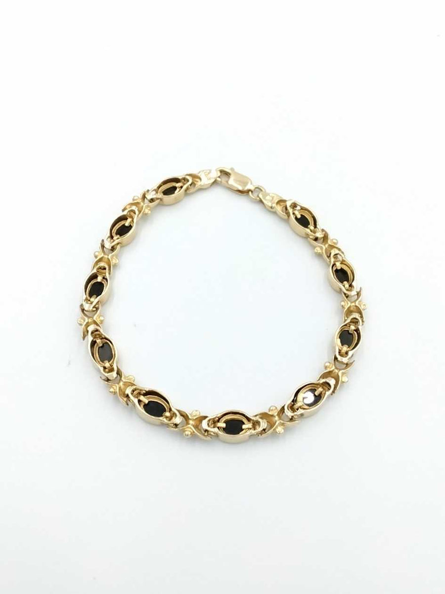 Bracelet - Yellow Gold 14k (.585) 11.7 grams 7 inch