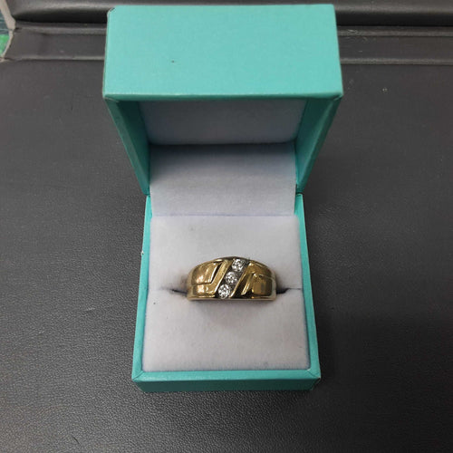 Men's Ring - Yellow Gold 14k (.585) 11.3 grams Size 10.5
