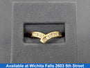 Women's Ring - Anniversary - Yellow Gold 10k (.417) 2.2 Grams Size 8