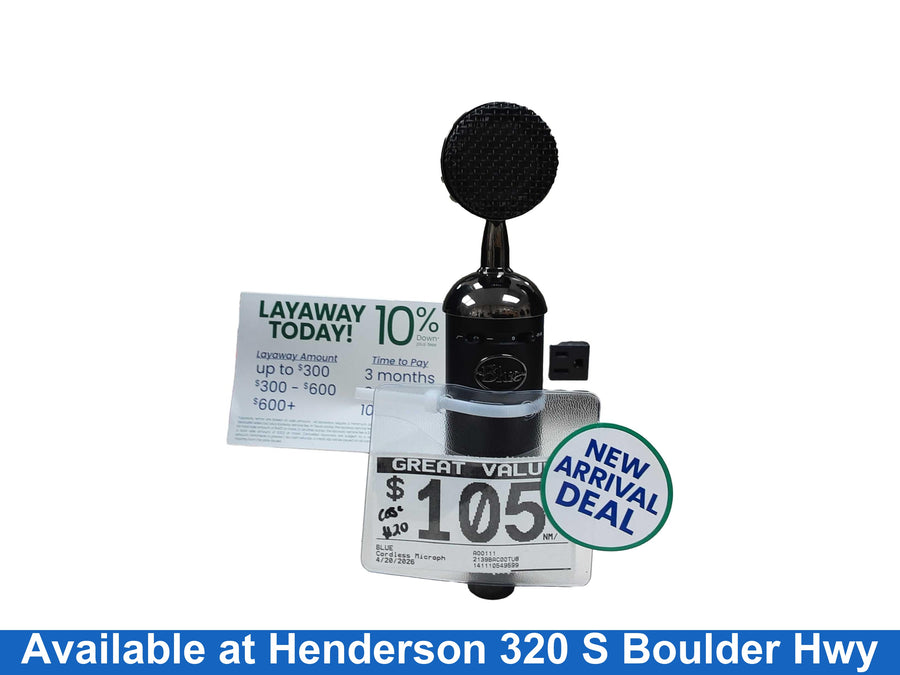 Blue Aoo111 Black Cordless Microphone
