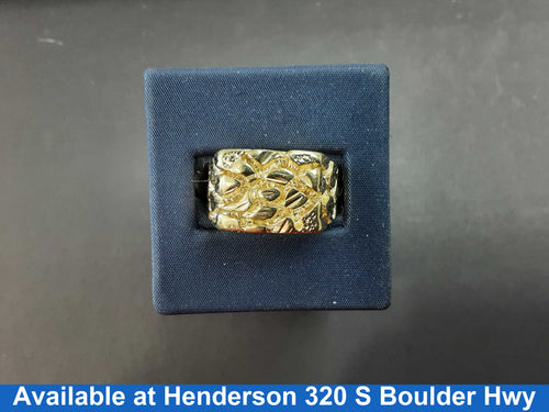Men's Ring - Yellow Gold 14k (.585) 8.5 grams Size 20
