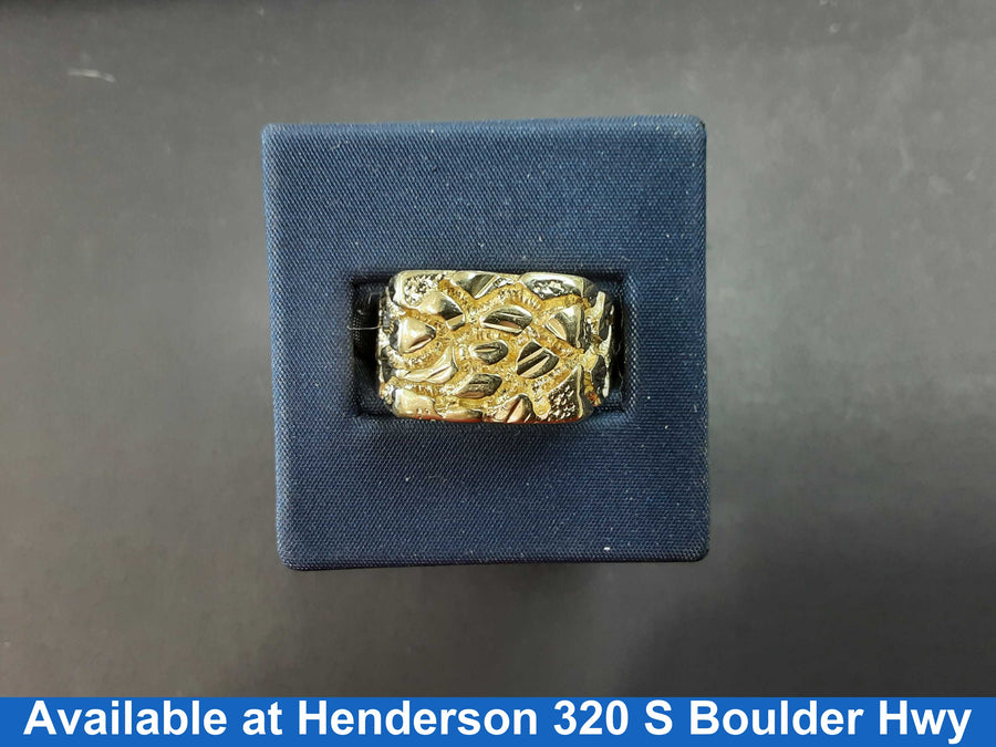 Men's Ring - Yellow Gold 14k (.585) 8.5 grams Size 20