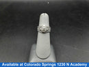 Ring - Engagement Set - White Gold 10k (.417) 5.5 grams Size 6
