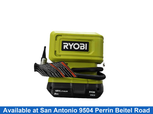 Ryobi Pcl001 Green Inflator