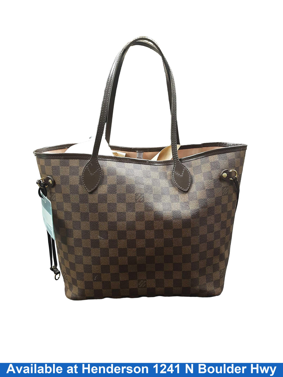 Louis Vuitton Neverfull Mm Brown Purse / Handbag
