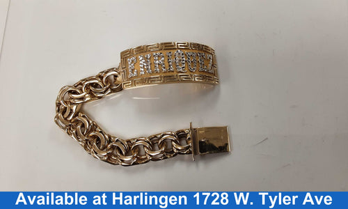 ID Bracelet - Yellow Gold 10k (.417) 123.7 grams 10 inch