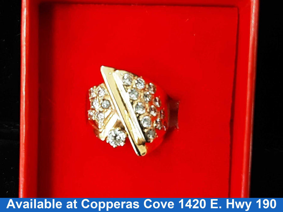 Women's Ring - Yellow Gold 14k (.585) 6.8 grams Size 20