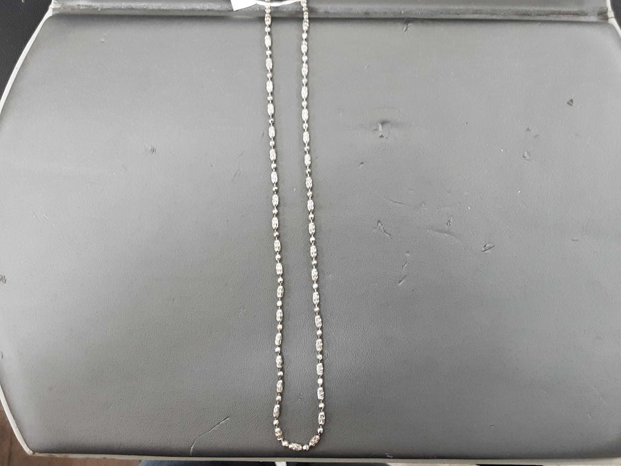 Bead Chain - Silver 7.3 grams 14 inch